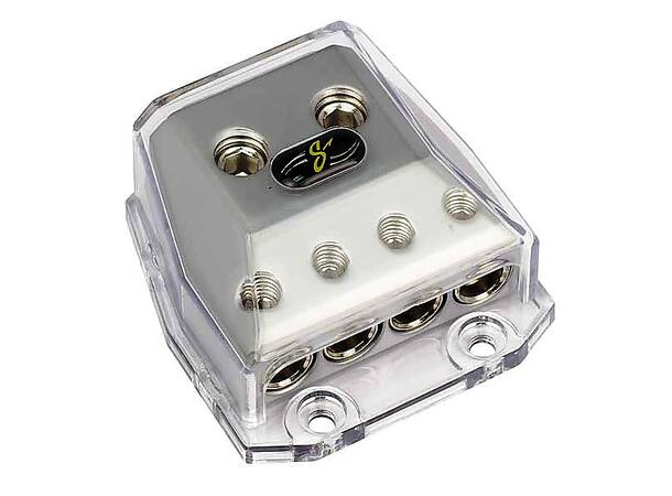 Stinger - SHD21 Splittblokk 2x50mm inn, 4x25/10mm ut 